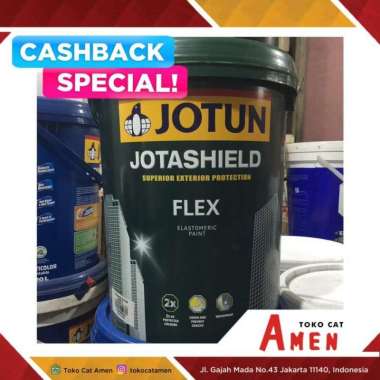JOTUN JOTASHIELD FLEX 20LT - FOSSIL/ CAT TEMBOK EKSTERIOR