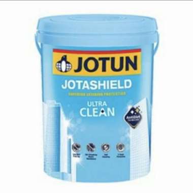 JOTUN JOTASHIELD ULTRA CLEAN 20LT - WHITE / CAT TEMBOK LUAR