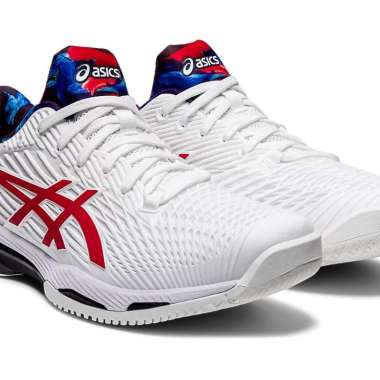 Sepatu Tenis NEW ASICS 2021 Solution Speed FF putih ORIGINAL 42