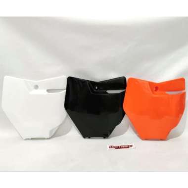 Papan Nomor Plat Number KTM 250 2017 Putih