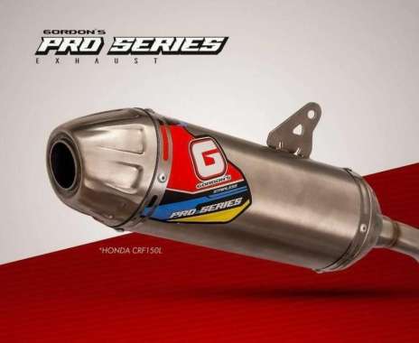 Knalpot GORDON Stainless KLX Dtracker CRF 150 WR155 WR 155 BORE UP WR155