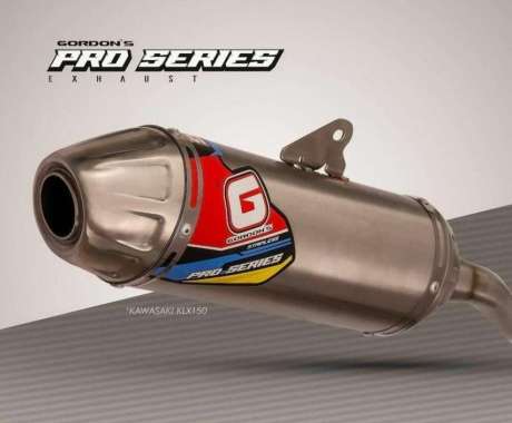 Knalpot GORDON Stainless KLX Dtracker CRF 150 WR155 WR 155 BORE UP KLX DT 150