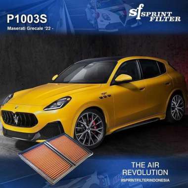 Filter Udara SPRINT AIR FILTER Mobil Maserati Grelace P1003S P)8F1-85
