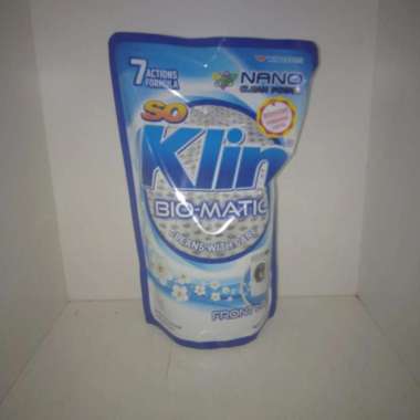 Promo Harga So Klin Biomatic Liquid Detergent Front Load 800 ml - Blibli