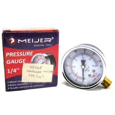 MEIJIER MANOMETER KOMPRESOR 6KG /CM2 / PRESSURE GAUGE