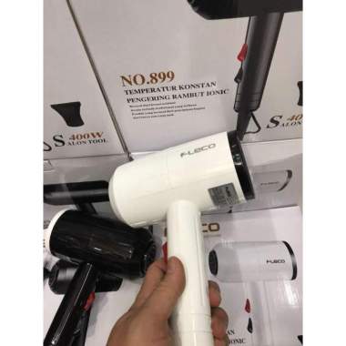 Hair Dryer Fleco 899 / Pengering Rambut / Blow Rambut hitam