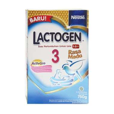 LACTOGROW 3 MADU 750 GR