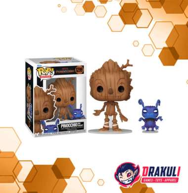Toys Funko Pop Netflix Pinocchio pinocchio And Cricket - STANDARD