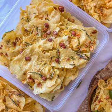 REMPEYEK / PEYEK KACANG, GRAGO, & TERI / TOPLES JUMBO / @390gr Kacang