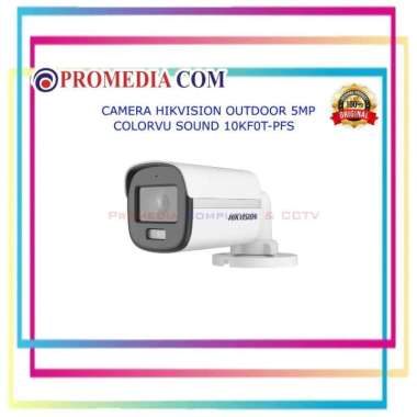 CAMERA HIKVISION 5MP OUTDOOR COLORVU (10KF0T-PFS)