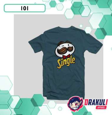 T Shirt 101 Pringles Single Green Misty XL