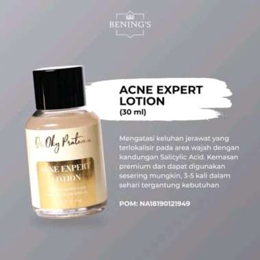 Acne Expert Lotion Benings Clinic Dr.Oky Pratama Totol Acne Bening's Bening