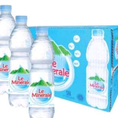 Le mineral air mineral 600 ml 1 dus isi 24 botol
