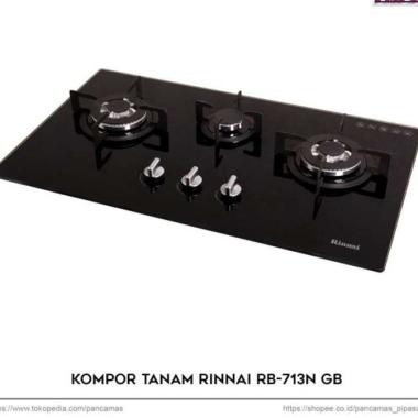 Kompor Tanam Rinnai 3 Tungku RB 713N GB