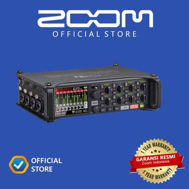 Zoom F8n Pro MultiTrack Field Recorder With Mixer Audio 8-Input