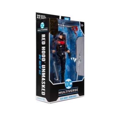 Mcfarlane Red Hood Unmasked Dc Toys Baru
