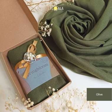 Hijab segiempat kado pernikahan free bros springbloom by lilsala trend 2022 souvenir voal premium an