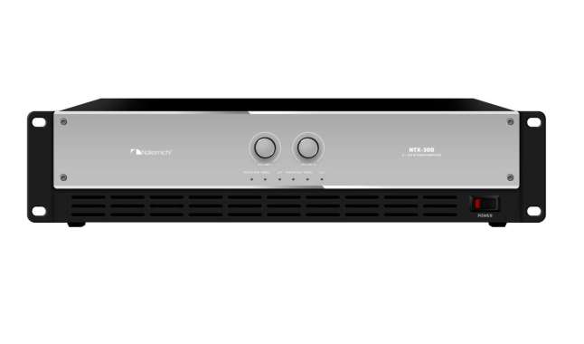 Nakamichi NTX 308 Power Amplifier Karaoke Hitam