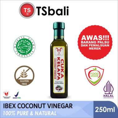 IBEX CUKA AIR KELAPA / COCONUT VINEGAR / CUKA NIRA250ML TSbali 100% Murni