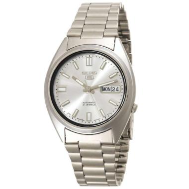 Seiko 5 Automatic 21 Jewels Original SNXS.73-K1 Jam Tangan Pria Silver