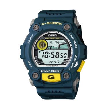 Casio G-Shock Men Biru Resin Strap Jam Tangan Pria G-7900-2