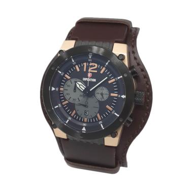Expedition 6701MCLBRBA Jam Tangan Pria - Rose Gold -