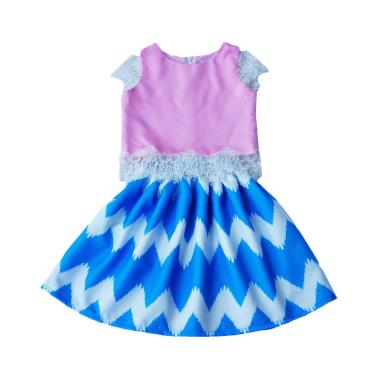 Ficalica Cutevina FC0030 Sleeveless Girl Clothes Setelan Anak Perempuan