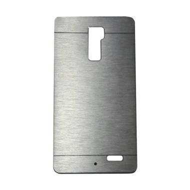 Motomo Metal Hardcase Casing for OPPO R7 Plus - Silver