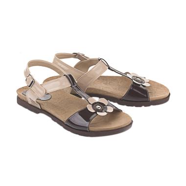 Blackkelly LTE 154 Marema Sandal Flats Sandal Wanita