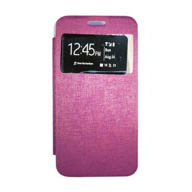 Gea Flip Cover Casing for Xiaomi Mi4i or Xiaomi Mi4C - Ungu