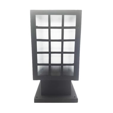 Best Lighting Taman P14 BK Lampu Pilar Minimalis - Hitam