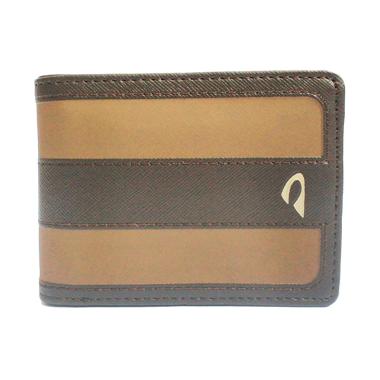 Planet Ocean Stripe DPO313 580 Dompet Pria Brown