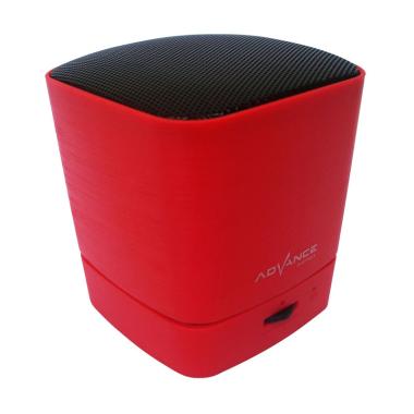 Advance ES030K Mini Portable Bluetooth Speaker - Merah