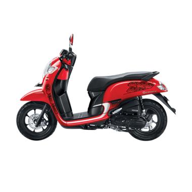Honda All New Scoopy eSP Sporty Sepeda Motor - Red