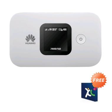 Huawei E5577 Mobile Wifi - Putih [4 ... OCK + Free Bonus XL 90 GB