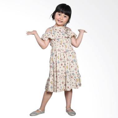 Surfer Girl Junior 7PAQUITA Dress Anak - Cream