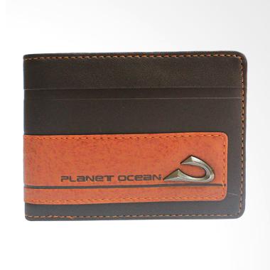 Planet Ocean Dompet Pria Panjang - Cokelat DPO343-980