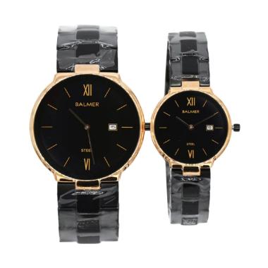 Balmer B.7939MLBR Jam Tangan Couple - Hitam Ring Rosegold