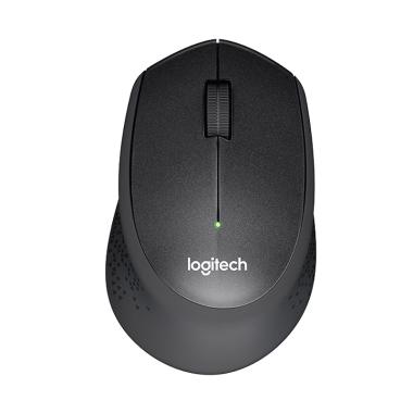 Logitech M331 Silent Plus Wireless Mouse - Hitam