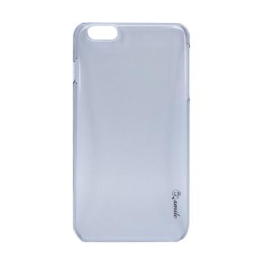 Smile Crystal Hardcase Casing for iPhone 6 Plus or 6S Plus - Hitam