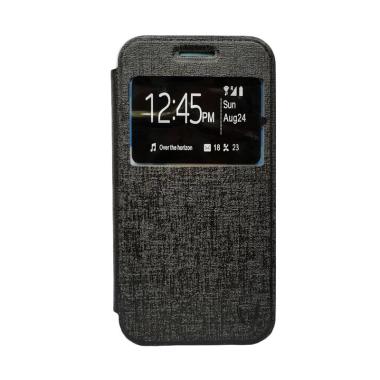 ZAGBOX Flip Cover Casing for Lenovo K4 Note - Hitam