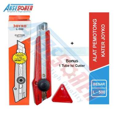 Cutter Besar Joyko [L-500] / Alat Pemotong Kertas Kain Plastik