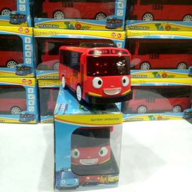 Bus tayo merah - mainan Bus tayo lampu