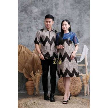 Baju Couple Dress Batik | Baju Sarimbit | Baju Batik | Baju Couple Dewasa | Baju Couple Dress Semua
