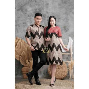 Baju Couple Dress Batik | Baju Sarimbit | Baju Batik | Baju Couple Dewasa | Baju Couple Dress Semua