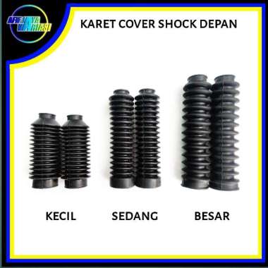 Karet / cover boot trail karet shock skok shok depan spiral Kecil