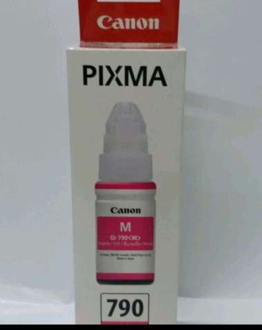 TINTA BOTOL CANON GI 790 FOR PRINTER CANON G1010 G2010 G3010 G4010 ORIGINAL merah