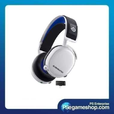 SteelSeries Arctis 7P Headset Gaming Nirkabel Putih - Over-ear_Headphones
