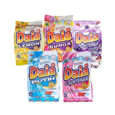 Deterjen Anti Bakteri Daia Kemasan 850gr / Laundry Set / Deterjen Bubuk