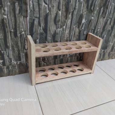 egg tray kayu unik
